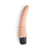 Powercocks 7" Slim Anal Realistic Vibrator Nude