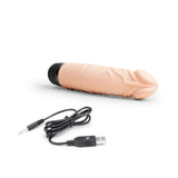 Powercocks 6.5” Realistic Vibrator Nude