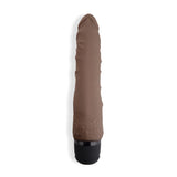 Powercocks 7" Realistic Vibrator Dark Brown