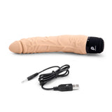 Powercocks 7" Realistic Vibrator Nude