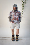 PHIPPS RUGGER SHORT LOGO DOT STRIPE