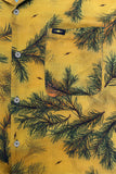 PHIPPS OVERSIZED BOWLING SHIRT GOLDEN PINES