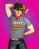 Queer Rainbow Tee by Peachy Kings