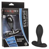 Eclipse Slender Probe Silicone Rechargeable Anal Plug Waterproof 3.75in