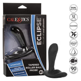 Eclipse Tapered Roller Ball Probe Silicone USB Rechargeable Anal Plug Waterproof 4in