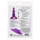 Anal Toys Vibro Play Probe Vibrating Butt Plug - Purple