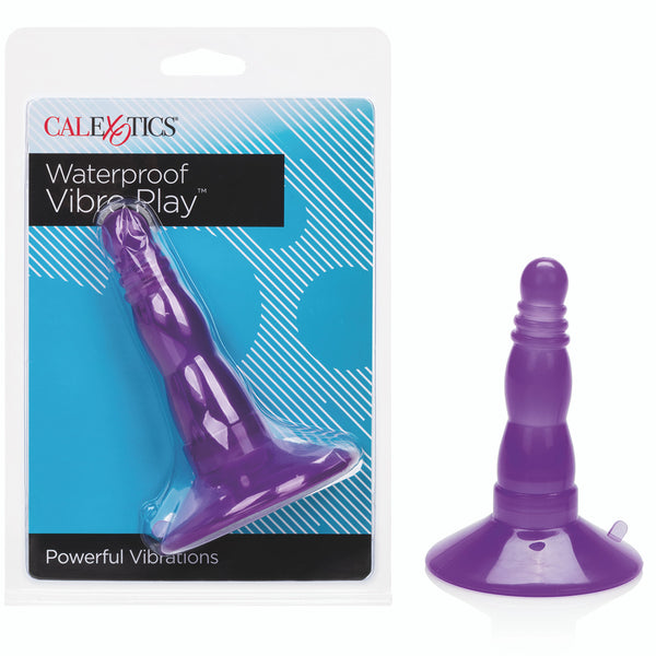 Anal Toys Vibro Play Probe Vibrating Butt Plug - Purple