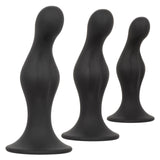 Anal Toys Silicone Anal Ripple Plug Kit (3 Piece)