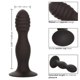 Anal Toys Silicone Ribbed Anal Stud