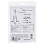 Anal Toys Mini Vibro Tease Vibrating Butt Plug - Clear