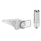 Anal Toys Mini Vibro Tease Vibrating Butt Plug - Clear