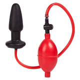 Anal Toys Expandable Butt Plug Black and Red