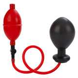 Anal Toys Expandable Butt Plug Black and Red