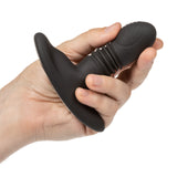 Eclipse Thrusting Rotator Probe Silicone Rechargeable Vibrating Butt Plug