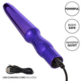 Anal Toys Rechargeable Silicone Anal Probe - Purple