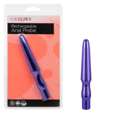 Anal Toys Rechargeable Silicone Anal Probe - Purple