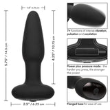 Bionic Pressure Rimming Probe Rechargeable Silicone Anal Stimulator