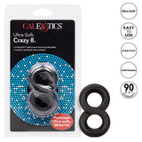 Rings! Ultra-Soft Crazy 8 Dual Silicone Cock Ring