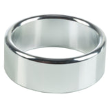 Rings!Alloy Metallic Cock Ring - Large - 1.75in - Silver