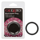 Rings! Black Rubber Cock Ring- Medium