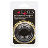 Rings! Black Rubber Cock Rings (3 Piece Set)