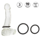 Rings! Black Rubber Cock Rings (3 Piece Set)