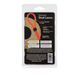 Rings! Silicone Stud Lasso Cock Ring - Red