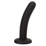 Anal Toys Silicone Pegging Probe Butt Plug - Black