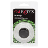 Rings! Tri Rings Cock Ring Set (3 Piece Set) - GLOW IN THE DARK