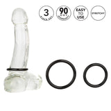 Rings! Tri Rings Cock Ring Set (3 Piece Set) - Black