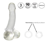 Rings! Island Rings Cock Rings (3 piece set) - Clear