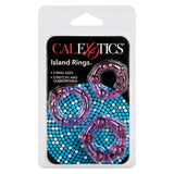 Rings! Island Rings Cock Rings (3 piece set) - Pink