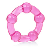 Rings! Island Rings Cock Rings (3 piece set) - Pink