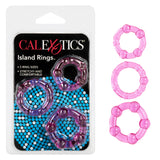 Rings! Island Rings Cock Rings (3 piece set) - Pink