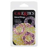 Rings! Island Rings Cock Rings (3 piece set) - Purple