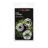 Rings! Magic C Rings Cock Rings (3 Piece Set) - Clear