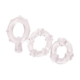 Rings! Magic C Rings Cock Rings (3 Piece Set) - Clear