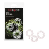 Rings! Magic C Rings Cock Rings (3 Piece Set) - Clear