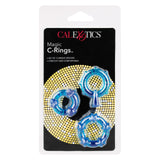 Rings! Magic C Rings Cock Rings (3 Piece Set) - Blue