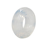 Rings! Premium Silicone Cock Ring - Medium - Clear