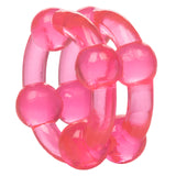Rings! Island Rings Double Stacker Cock Rings (2 piece set) - Pink