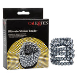 Rings! Ultimate Stroker Beads Cock Ring - Silver
