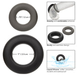 Alpha Liquid Silicone Prolong Cock Ring (2 Piece Set)