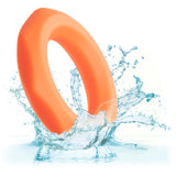 Alpha Liquid Silicone Sexagon Ring - Orange