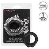 Alpha Liquid Silicone Muscle Ring - Black