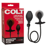 COLT Weighted Pumper Inflatable Silicone Anal Plug