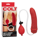 COLT Hefty Probe Inflatable Dildo - Red