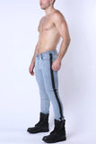 CELLBLOCK 13 SADDLEBACK DENIM PANT LIGHT BLUE