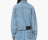 JW ANDERSON PADLOCK STRAP TRUCKER JACKET