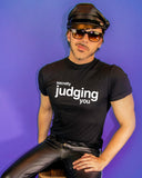 Secretly Judging You Tee by Peachy Kings